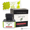 J. Herbin Bottled Ink and Cartridges in Vert Olive (Green Olive) 30ml Bottled Ink