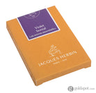 J. Herbin Essential Bottled Ink and Cartridges in Violet Boreal Cartridges Bottled Ink