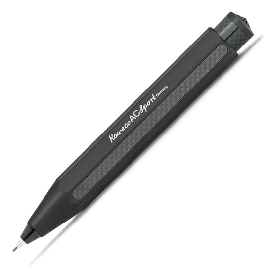 Kaweco AC Sport Mechanical Pencil in All Black Carbon Black - 0.7mm