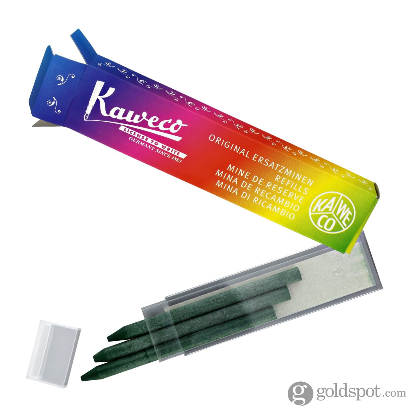 Kaweco All-Purpose Colour Lead Refill in Green - 5.6mm Mechanical Pencil Lead