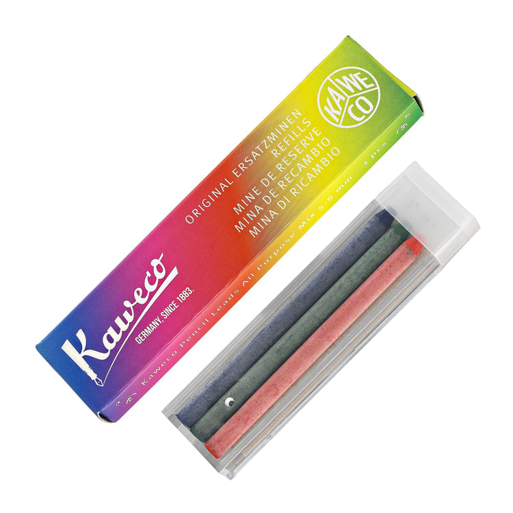 Kaweco All-purpose Colour Leads in Assorted Colors - 5.6mm Mechanical Pencil Lead