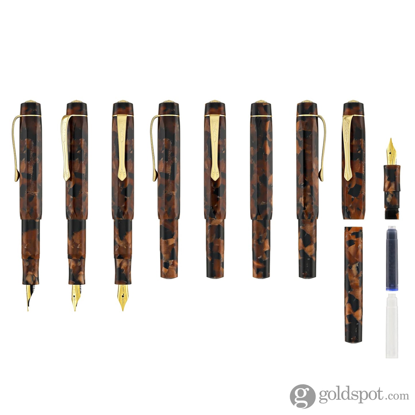 Kaweco ART Sport Fountain Pen in Hickory Brown Fountain Pens