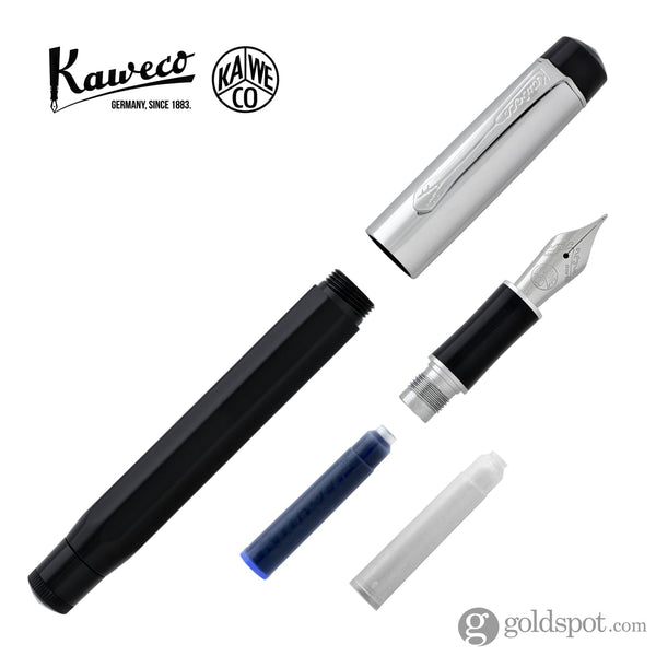 Kaweco Elite Fountain Pen in Black - Medium Point Fountain Pen