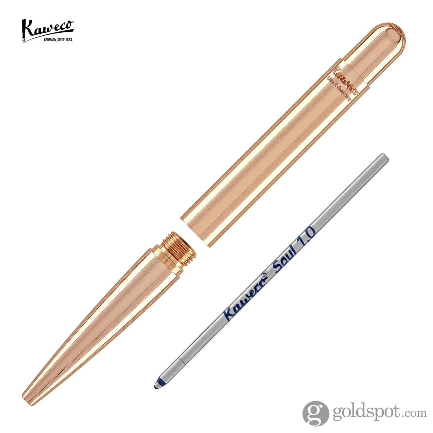 Kaweco Liliput Ballpoint Pen in Copper Rollerball Pen