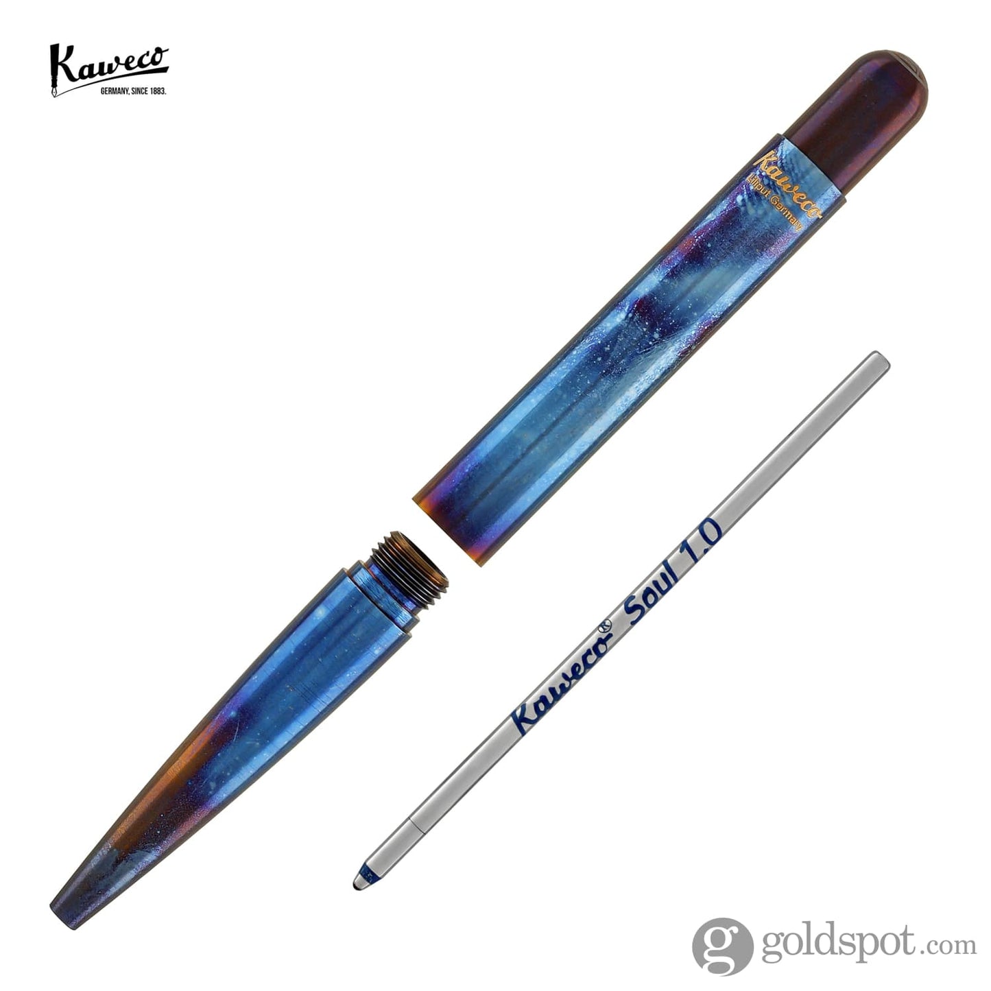 Kaweco Liliput Ballpoint Pen in Fireblue Rollerball Pen