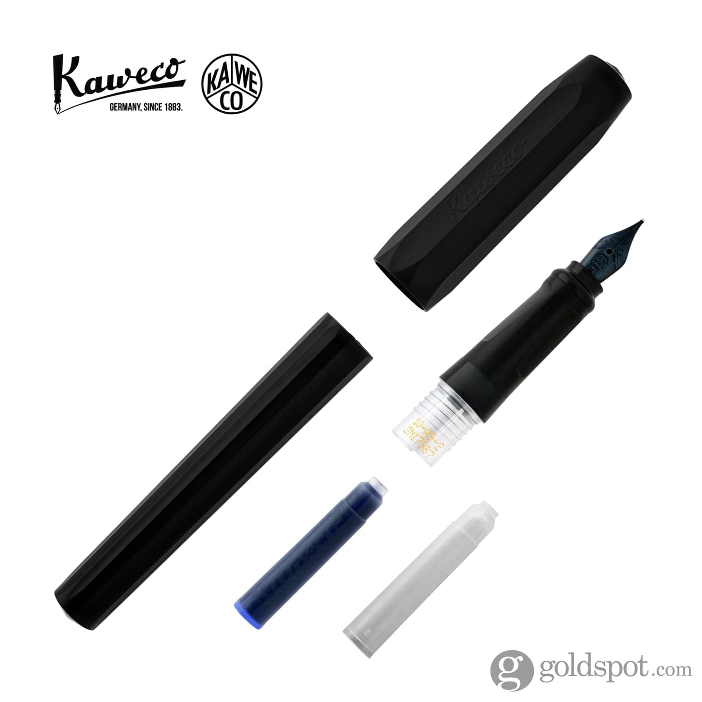 Kaweco Perkeo Fountain Pen in All Black Fountain Pen