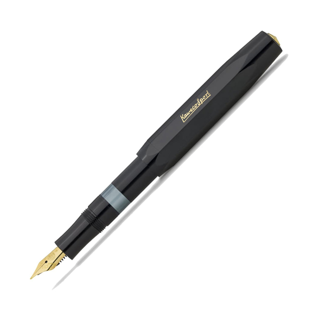 Kaweco Piston Fill Classic Sport Fountain Pen in Black Fountain Pen