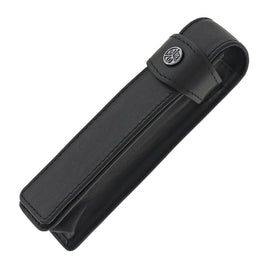 Kaweco Pouch with Flap in Black Leather
