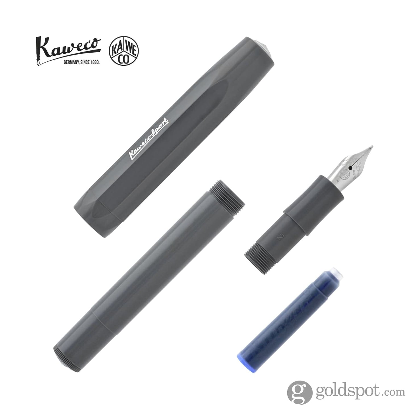 Kaweco Skyline Sport Fountain Pen in Grey Fountain Pen