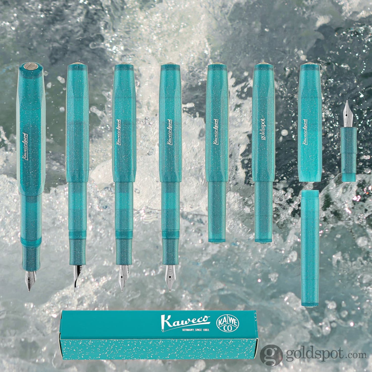 Kaweco Skyline Sport Fountain Pen in Sea Spray 2025 Limited Edition Fountain Pen
