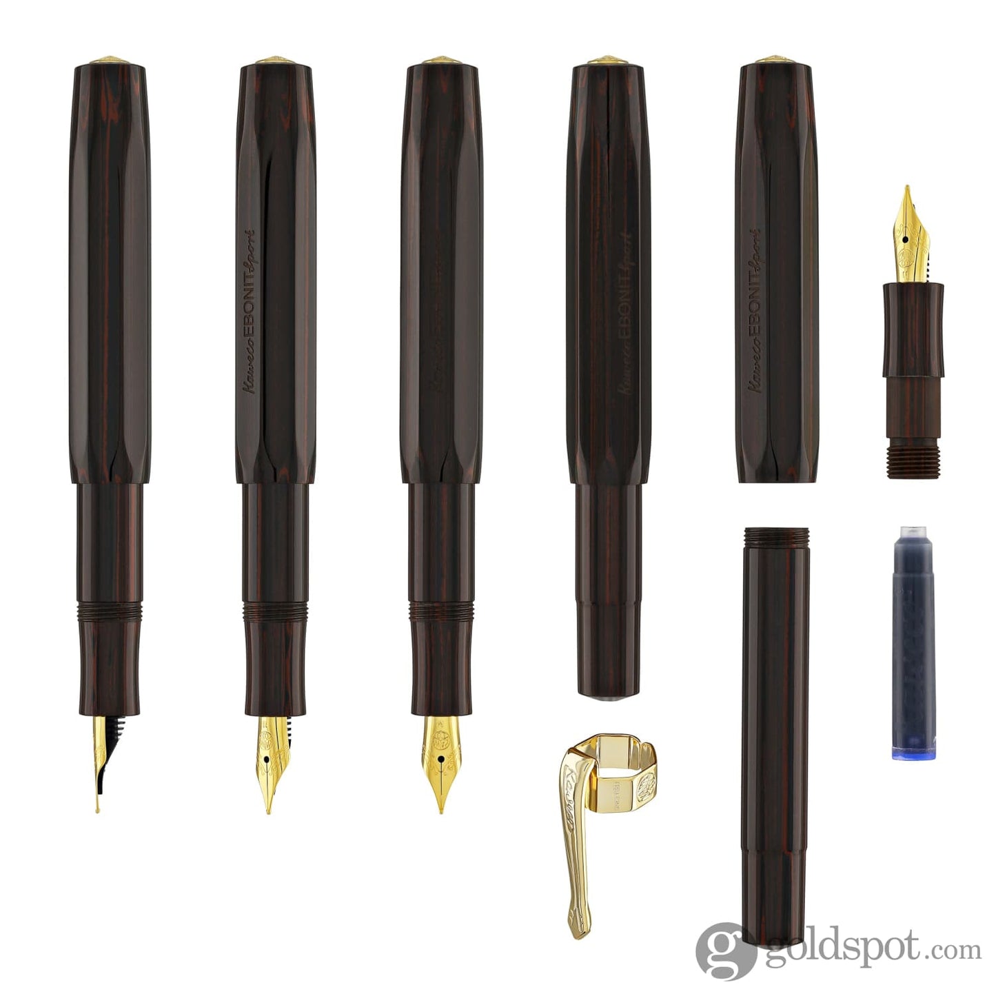 Kaweco Sport 140 Year Anniversary Fountain Pen in Ebonite Fountain Pen