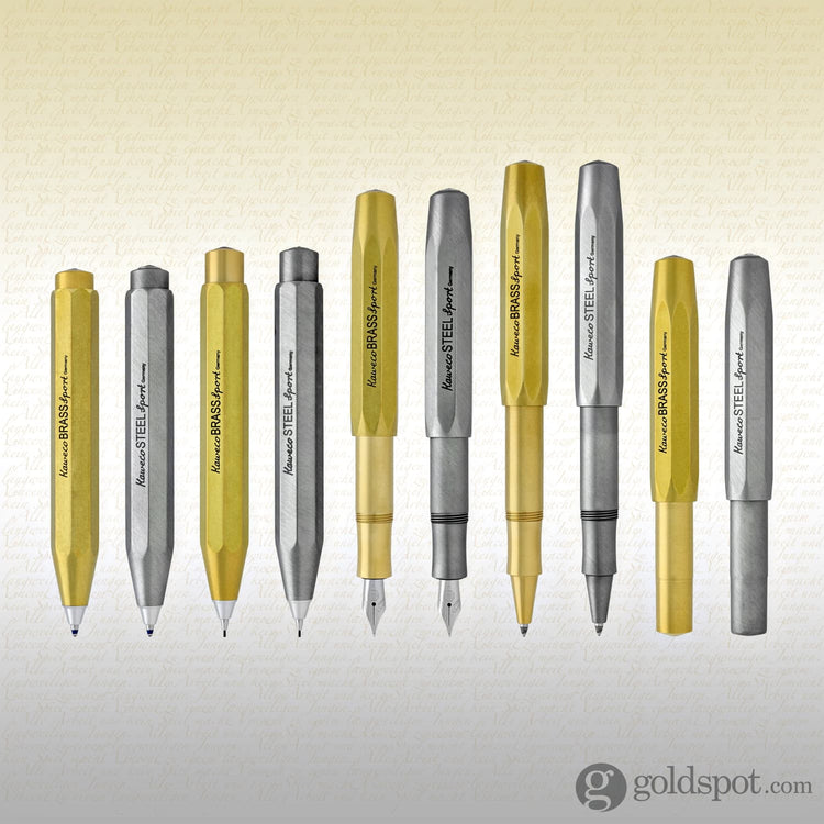 Kaweco Sport Fountain Pen in Raw Brass Fountain Pen