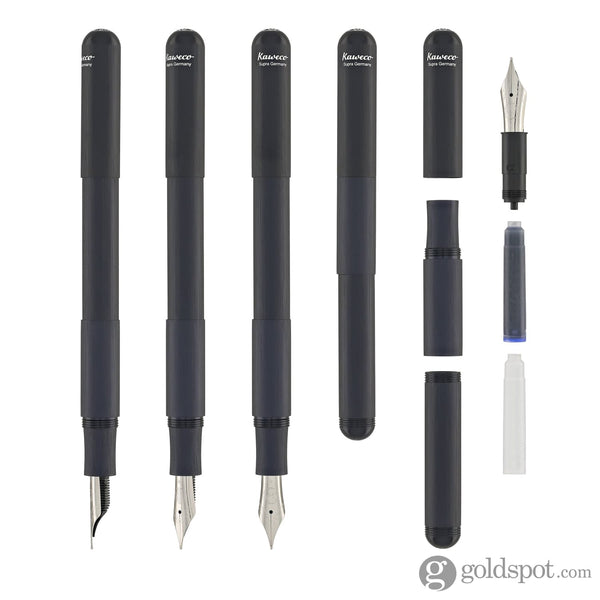 Kaweco Supra Fountain Pen in Aluminum Black Fountain Pen
