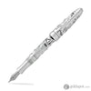 Laban 300 Skeleton Fountain Pen in Chrome Broad Fountain Pen