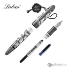 Laban 300 Skeleton Fountain Pen in Gun Metal Fountain Pen