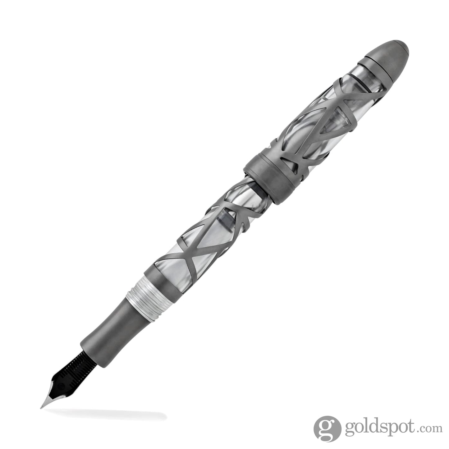 Laban 300 Skeleton Fountain Pen in Gun Metal Fountain Pen