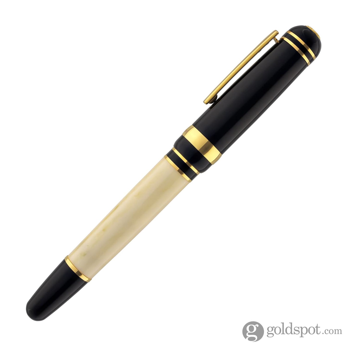 Laban 325 Fountain Pen with Black Cap & Ivory Barrel Fountain Pen