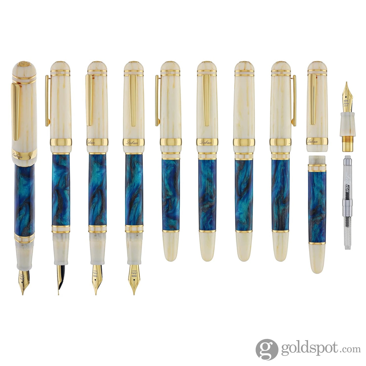 Laban 326 Fountain Pen in Blue Mirage Fountain Pen