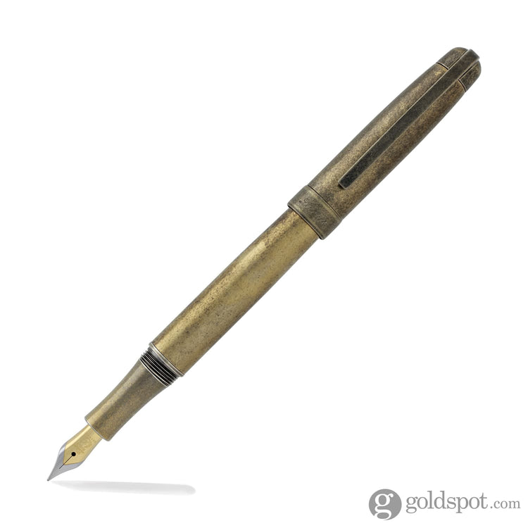 Laban Antique Fountain Pen in Gold Fine Fountain Pen