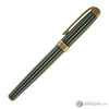 Laban Antique II Fountain Pen in Green with Lines Fountain Pen