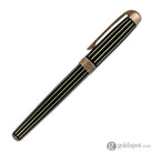 Laban Antique II Rollerball Pen in Copper with Lines Rollerball Pen