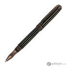 Laban Antique II Rollerball Pen in Copper with Lines Rollerball Pen