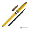 Laban Antique II Rollerball Pen in Yellow with Lines Rollerball Pen