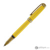 Laban Antique II Rollerball Pen in Yellow with Lines Rollerball Pen