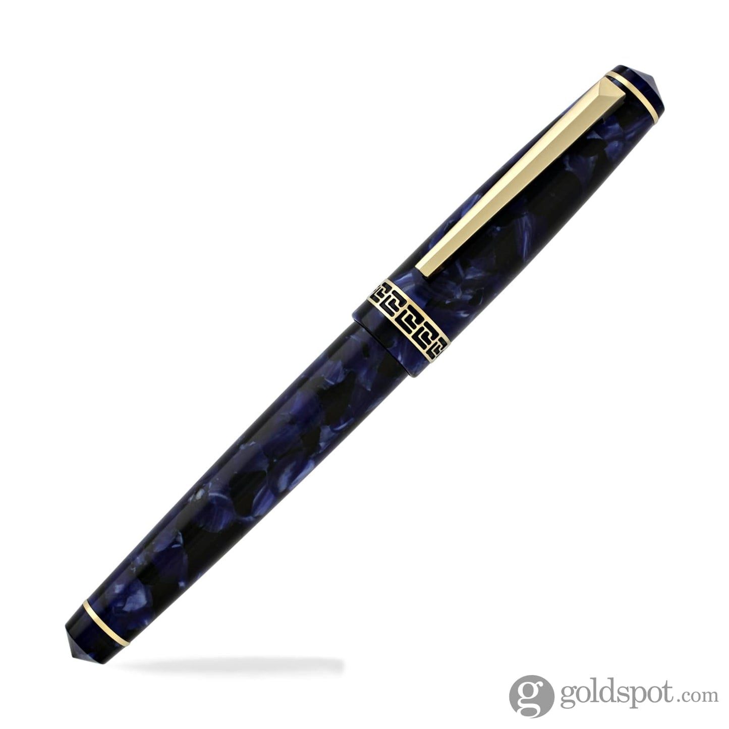 Laban Grecian Rollerball Pen in Blue Marble Pen