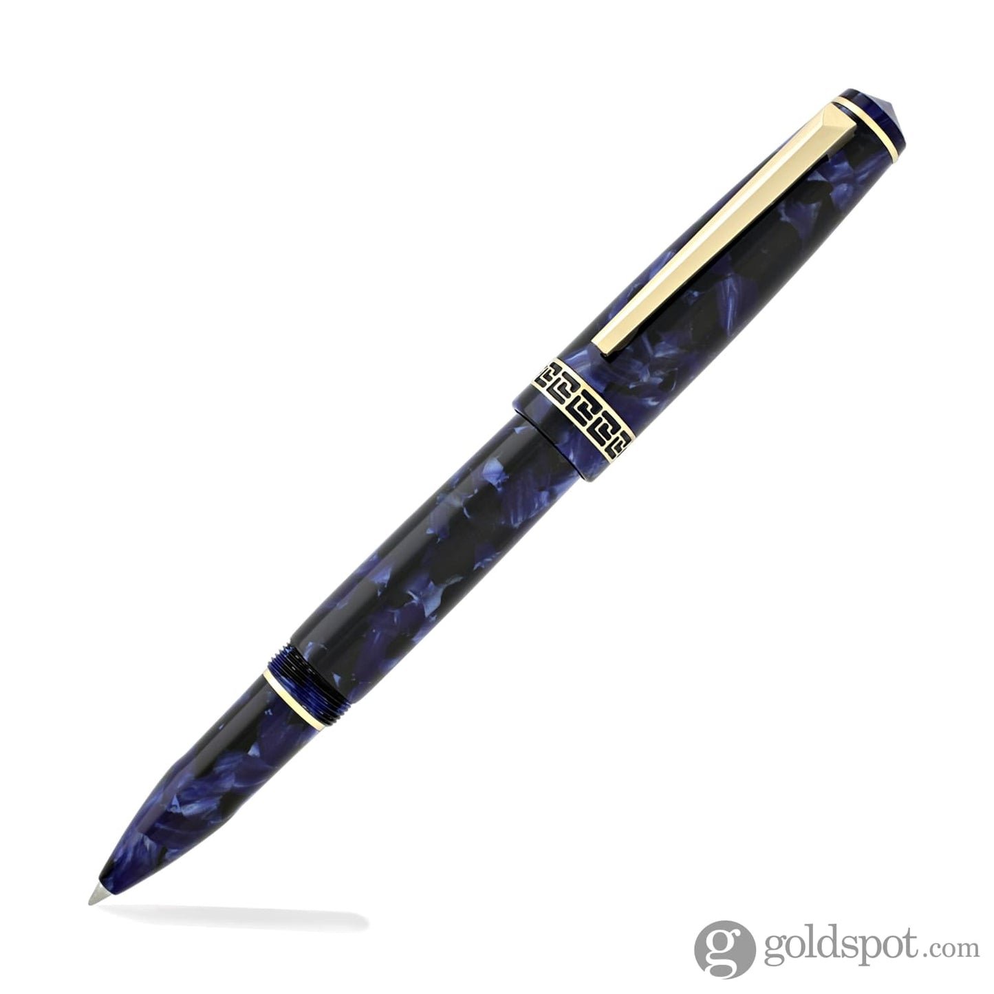 Laban Grecian Rollerball Pen in Blue Marble Pen
