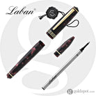 Laban Grecian Rollerball Pen in Garnet Red Pen