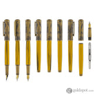 Laban Sanyu in Hand Fountain Pen Set in Antique Gold Fountain Pen