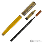 Laban Sanyu in Hand Rollerball Pen Set in Antique Gold Fountain Pen