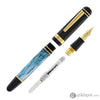 Laban x Brooks 325 Abalone Black Fountain Pen in Teal Fountain Pen