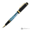 Laban x Brooks 325 Abalone Black Fountain Pen in Teal Fountain Pen