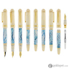 Laban x Brooks 325 Abalone Cream Fountain Pen in Teal Fountain Pen