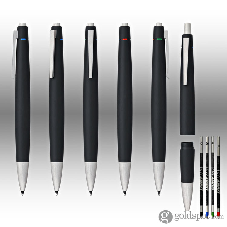 Lamy 2000 4 Color Ballpoint with Brushed Stainless Steel Clip (L401) Ballpoint Pen