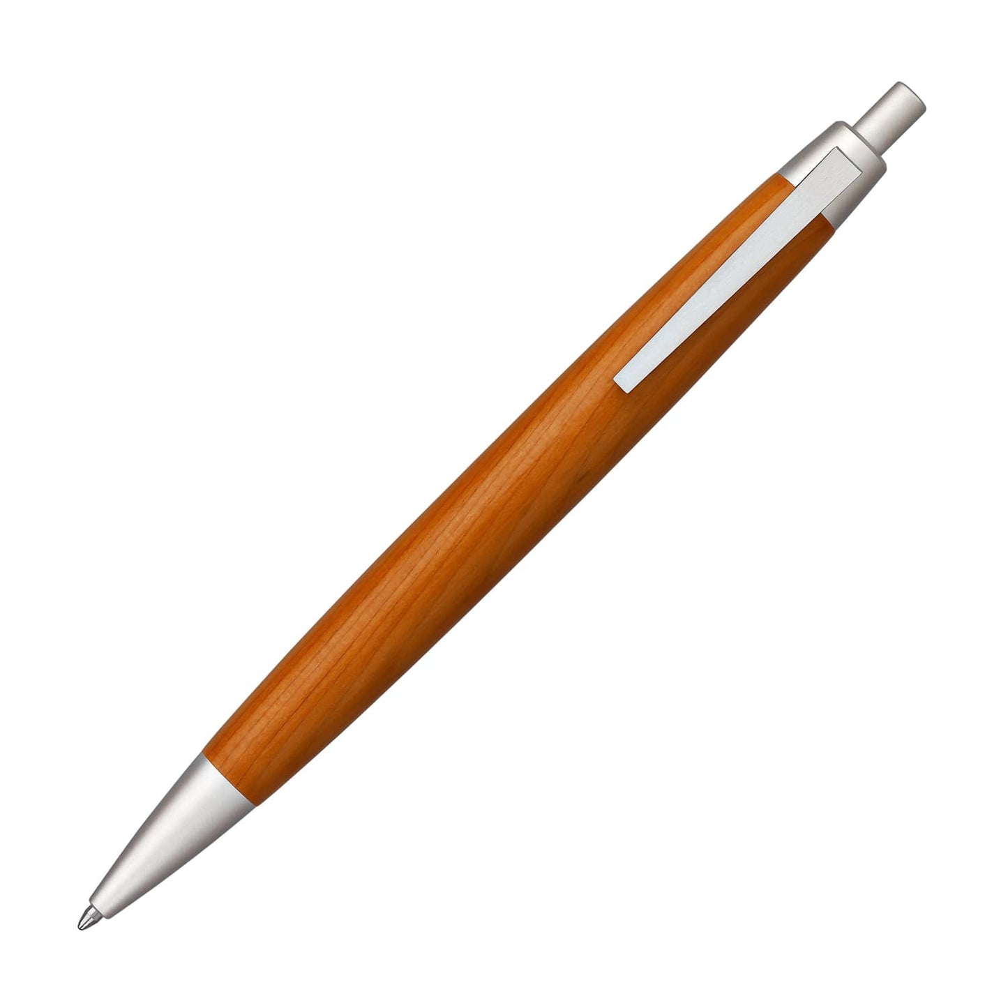 Lamy 2000 Taxus Ballpoint - Wooden Golden Brown/Silver Ballpoint Pen
