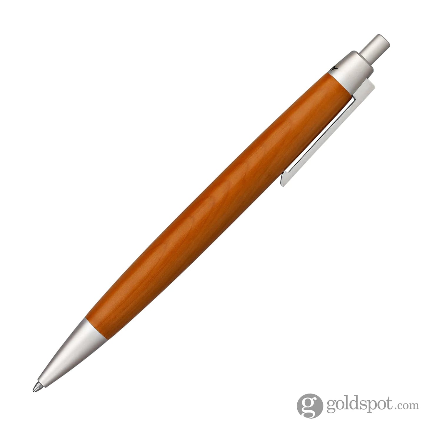 Lamy 2000 Taxus Ballpoint - Wooden Golden Brown/Silver Ballpoint Pen