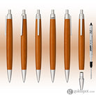 Lamy 2000 Taxus Ballpoint - Wooden Golden Brown/Silver Ballpoint Pen
