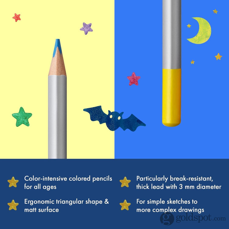 Lamy 3Plus Color Pencils Duo - Pack of 6 Pencils