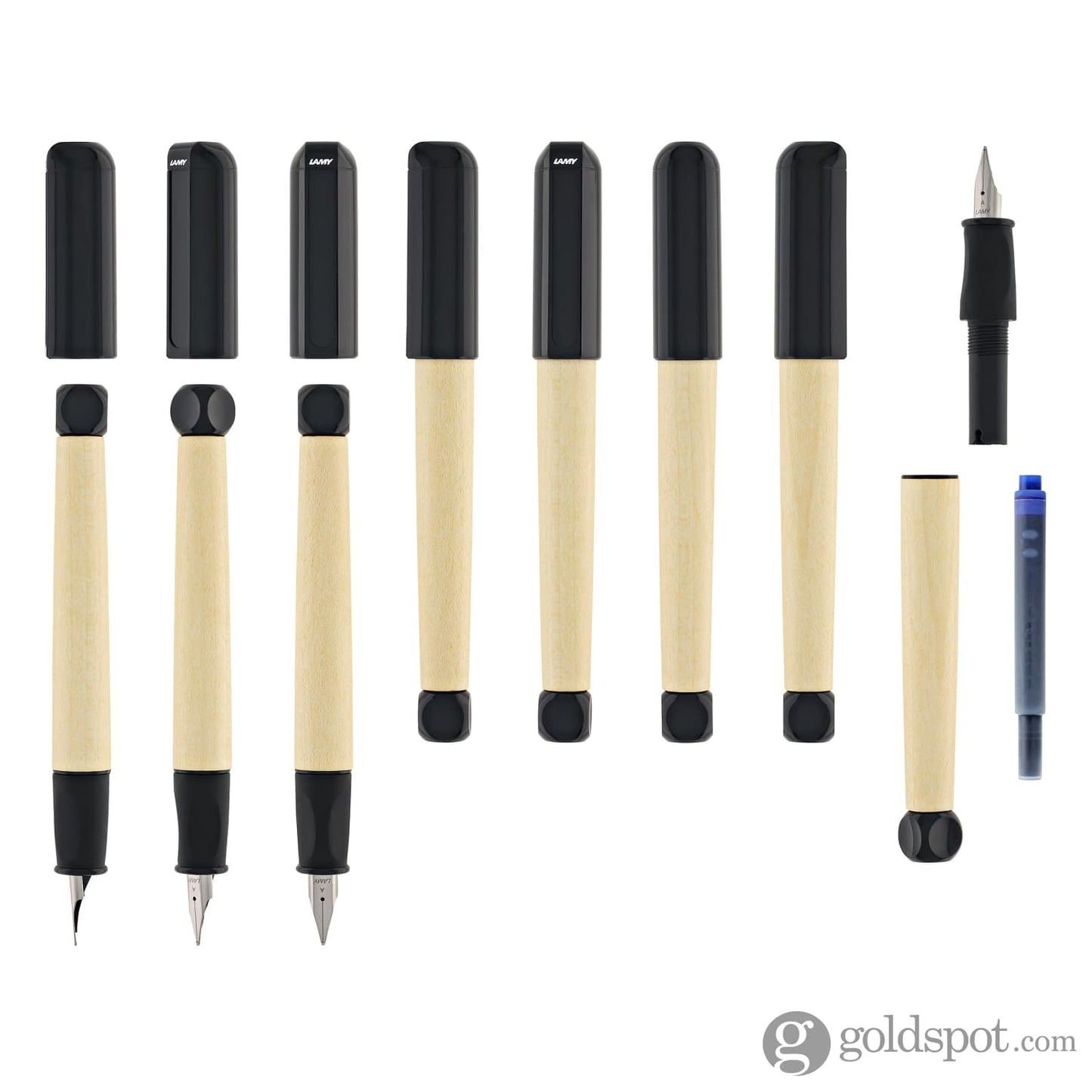 Lamy ABC Fountain Pen in Black Beginner Child Fountain Pen