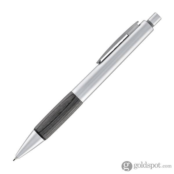 Lamy Accent Mechanical Pencil in Aluminum Grey with Wood Grip - 0.7mm Mechanical Pencils