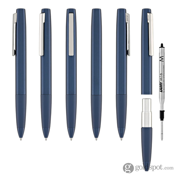 Lamy Aion Ballpoint Pen in Deep Dark Blue Ballpoint Pens
