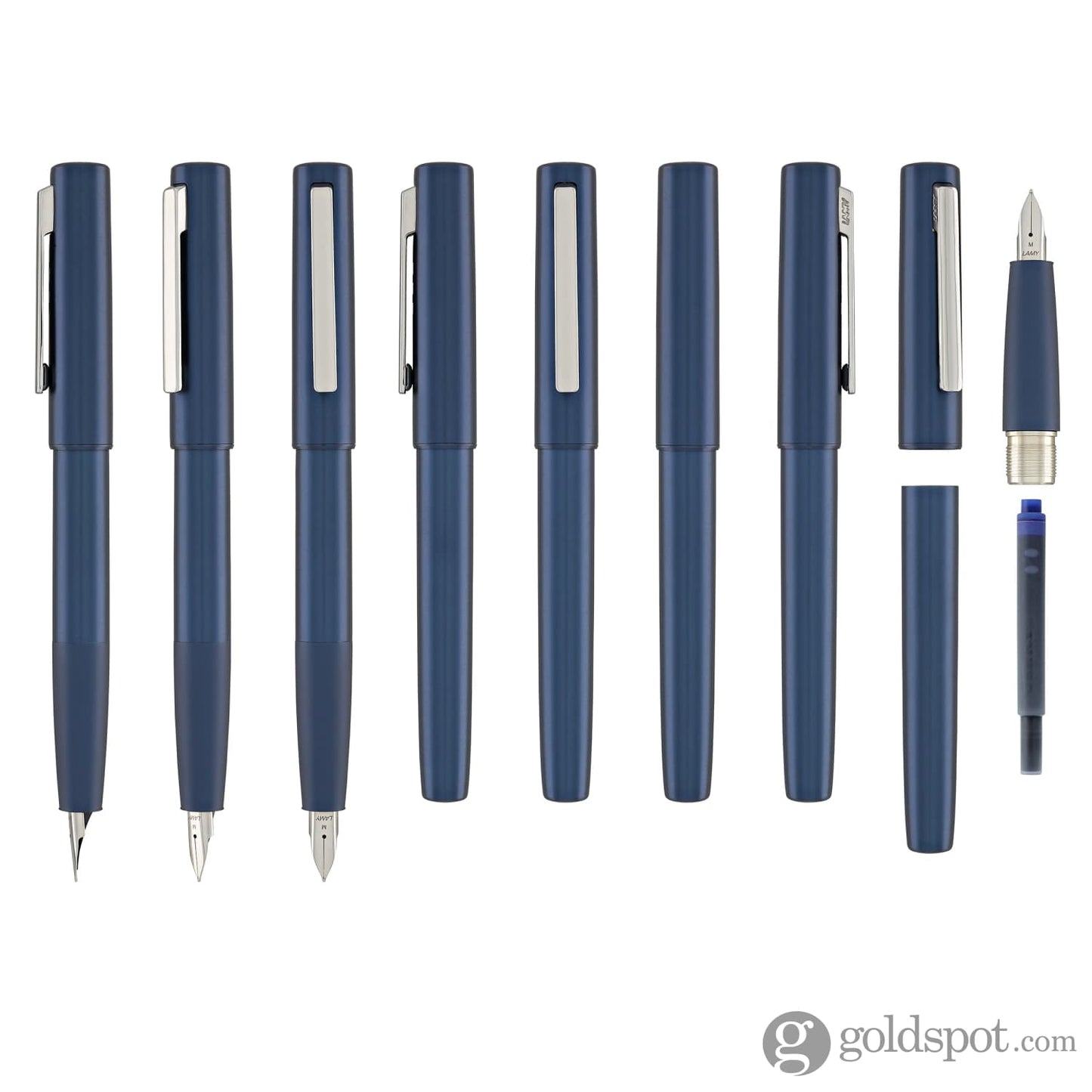 Lamy Aion Fountain Pen in Deep Dark Blue Fountain Pen
