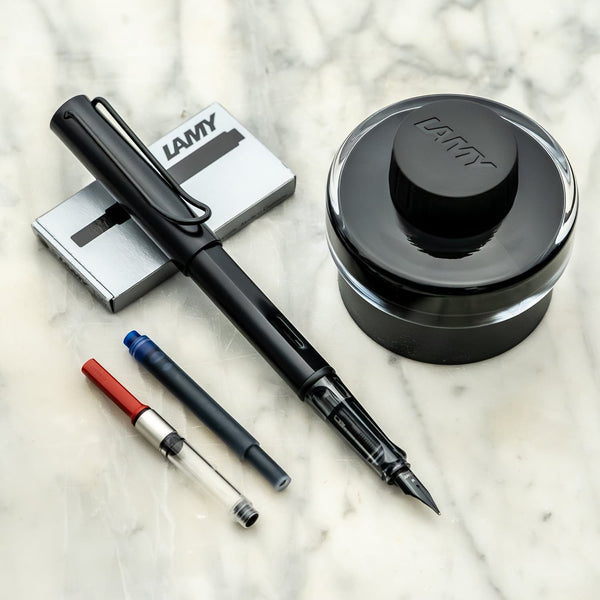 Lamy AL-Star Black Fountain Pen Gift Set - Medium Point Gift Sets