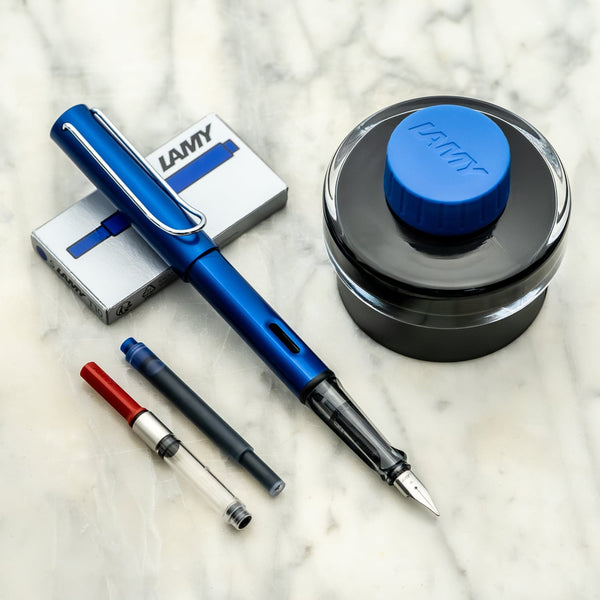 Lamy AL-Star Ocean Blue Fountain Pen Gift Set - Medium Point Gift Sets