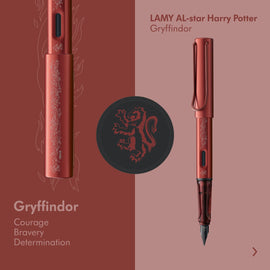 Lamy AL-Star x Harry Potter Fountain Pen in Gryffindor