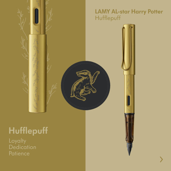 Lamy AL-Star x Harry Potter Fountain Pen in Hufflepuff Fountain Pen