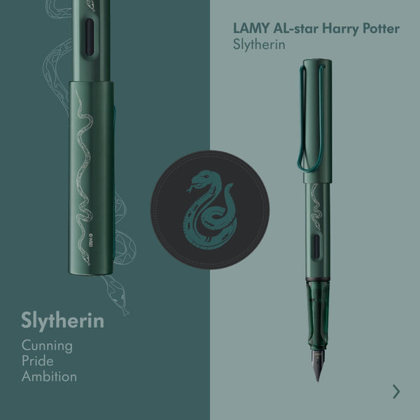 Lamy AL-Star x Harry Potter Fountain Pen in Slytherin Fountain Pen